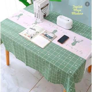 KHĂN TRẢI BÀN CHỐNG THẤM NƯỚC HÌNH CHỮ NHẬT LOẠI TO 137*180CM, HỌA TIẾT KẺ SANG XỊN PHÙ HỢP CHO MỌI GIA ĐÌNH