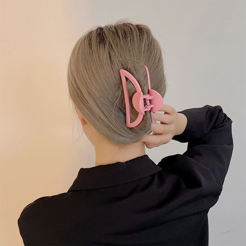 South Korea's new color crocodile clip fashion girl hairpin