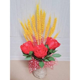 🌼Hoa Khô🌼 Bó 100 bông lúa mạch sấy khô