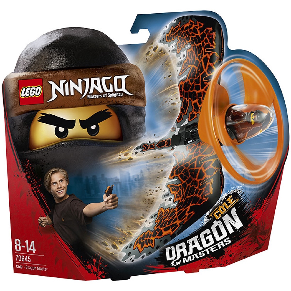 Đồ chơi xếp hình  Ninjago 70645 Lốc Xoáy Rồng Của Cole Cho bé