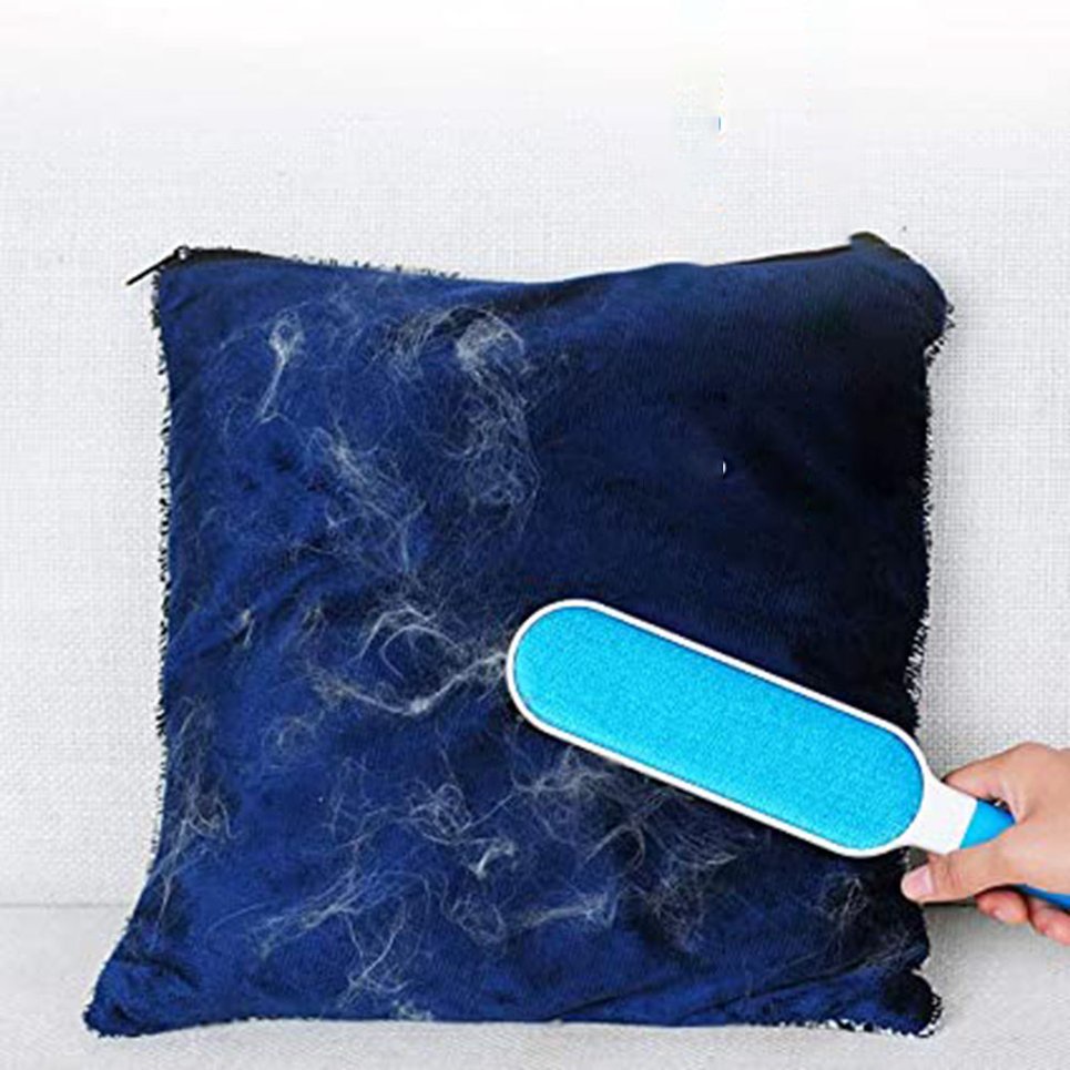 Hair Clothe Remover Brush Anti-static Reusable Remove Pet Fur Dust Brusher