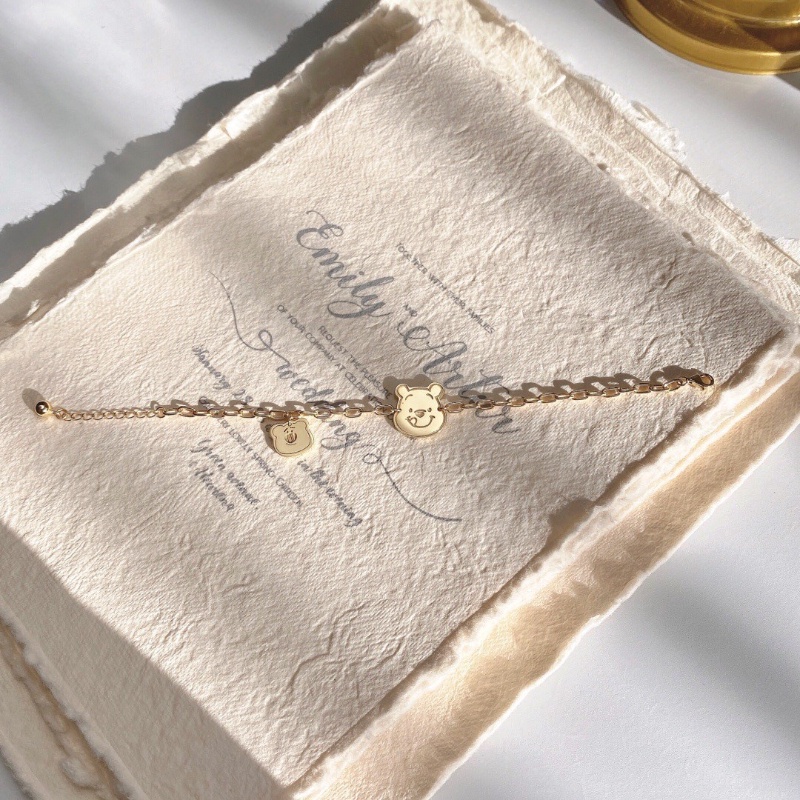 Winnie the Pooh Ladies Bracelet Fashion Vòng đeo tay Hàn Quốc dễ thương