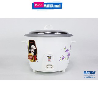 Nồi cơm điện,nồi cơm Matika MTK-DR28 nắp rời,đa chức năng,bảo hành 12 tháng