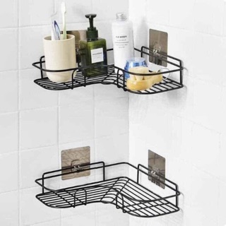 Kệ góc inox dán tường