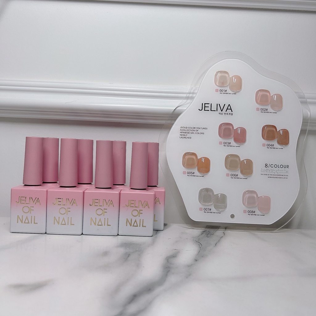 Set Sơn thạch Jeliva LADURA 8 màu