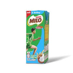 Sữa Milo Ít Đường 180ml*4 hộp 80 Mai Động