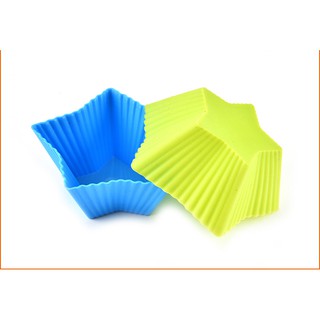 Cup silicon hình sao
