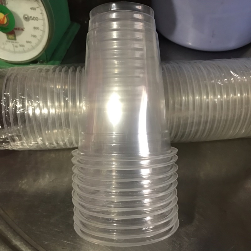 Lốc 50 ly nắp cầu kèm nắp loại tốt nhiều size