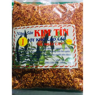 Ớt khô Kim Tín loại 1 gói (500g)