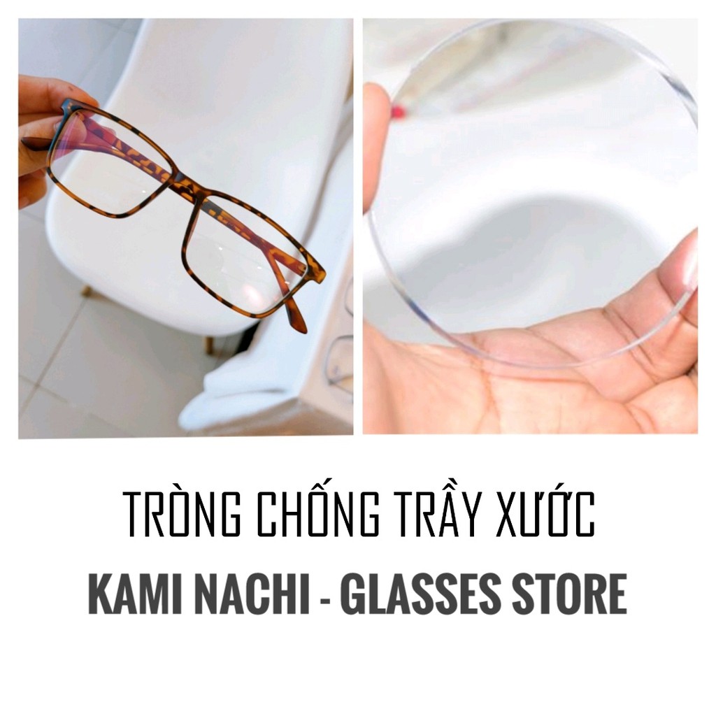 Tròng kính cận chống trầy xước Kami Nachi, loại chống trầy tốt xịn, chất lượng - Tròng kính Thái Lan (có độ loạn) | BigBuy360 - bigbuy360.vn