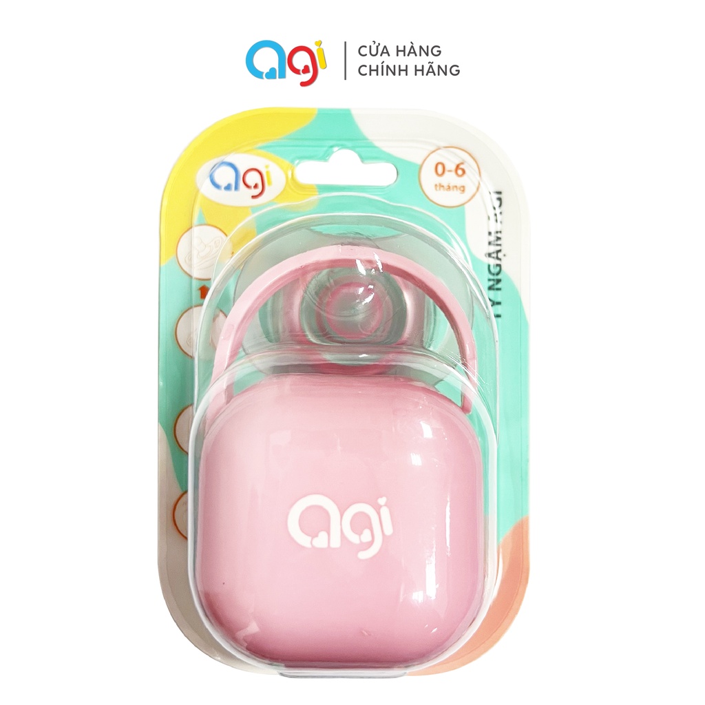 Ty Ngậm Agi Hồng/Xanh