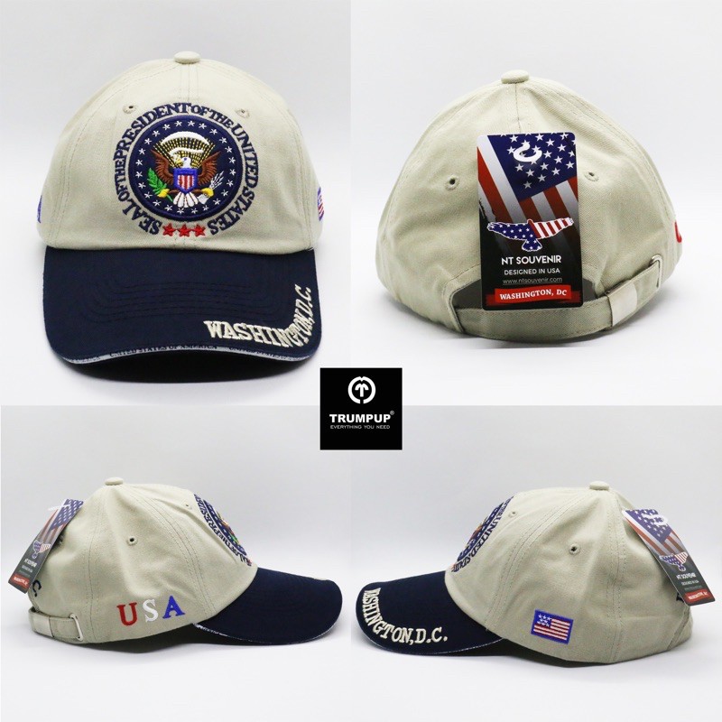 Nón  lưỡi trai Seal President Washington DC xuất USA
