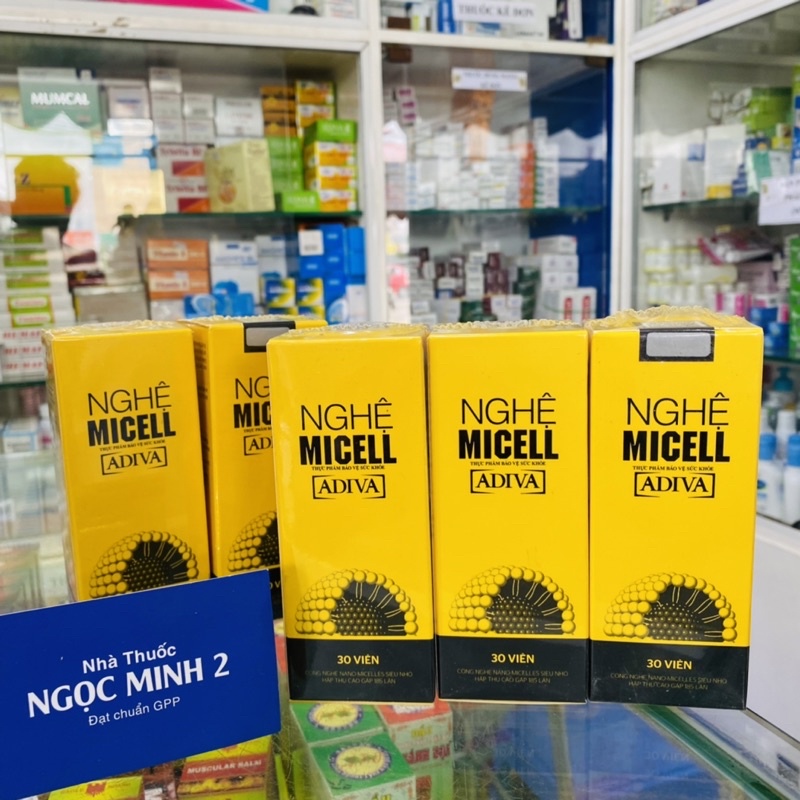 ✅ [Chính Hãng] NGHỆ MICELL ADIVA [Hộp 30 viên] Giải pháp hiệu quả cho người đau dạ dày