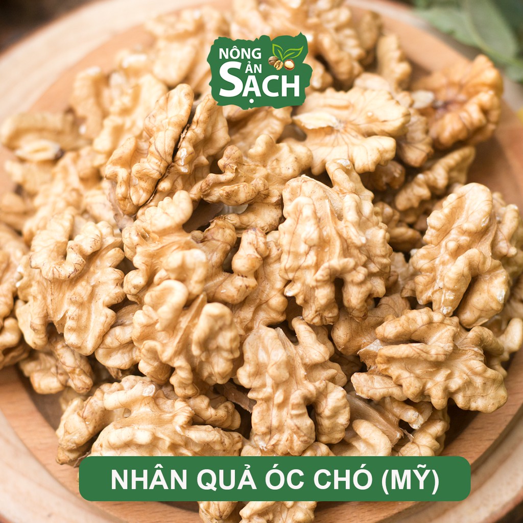 500g Nhân Óc Chó Sạch Mỹ California NHÂN VÀNG