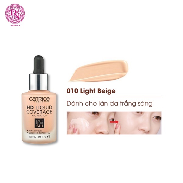 Kem Nền Catrice HD Liquid Coverage Foundation 30ml