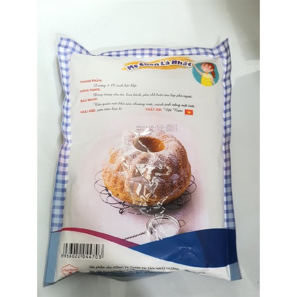 Đường bột đường xay ⚡ GIÁ TỐT NHẤT ⚡ 500gr đường xay MaMa Choice dùng trong nấu ăn, làm bánh, pha chế hoặc tạo lớp phủ