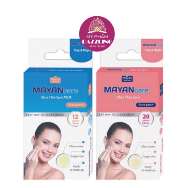 Miếng Dán Mụn Mayan Care Chính Hãng