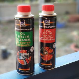 COMBO 2 Chai Bluechem Vệ Sinh Động Cơ & Hệ Thống Xăng Fuel system Cleaner