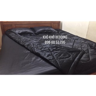 Chăn ga phi lụa cao cấp Khò Khò Bedding.