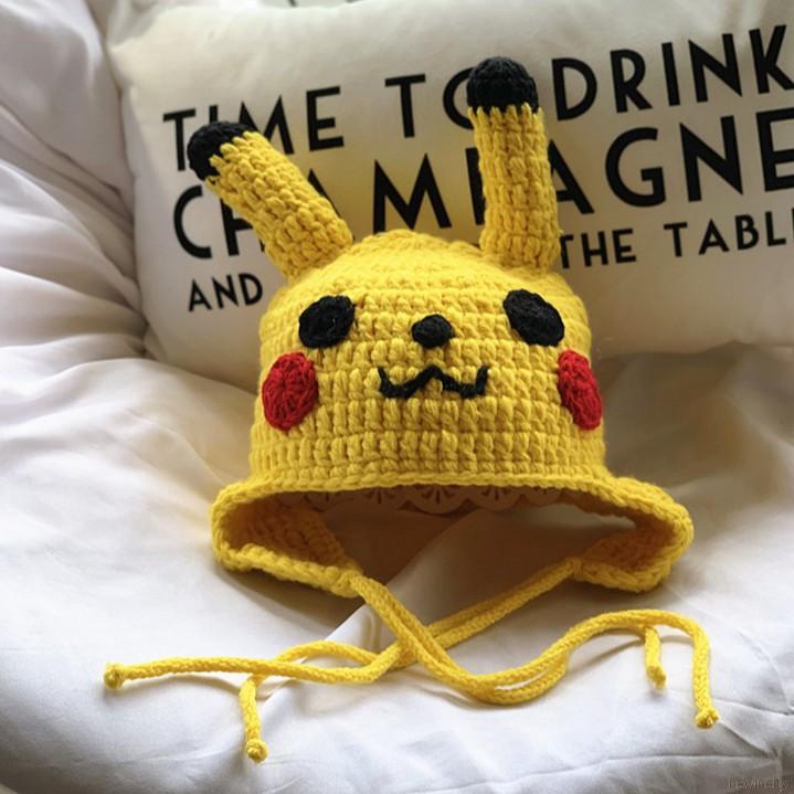 Nón len giữ ấm phong cách Hàn Quốc dễ thương dành cho các bé