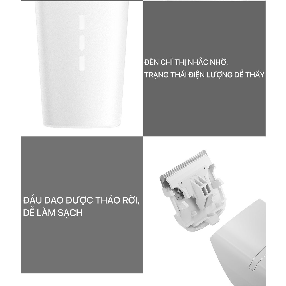 Tông đơ cắt tóc chuyên nghiệp Xiaomi Enchen Boost 2 với thiết kế cao cấp nhỏ gọn tiện lợi dành cho gia đình