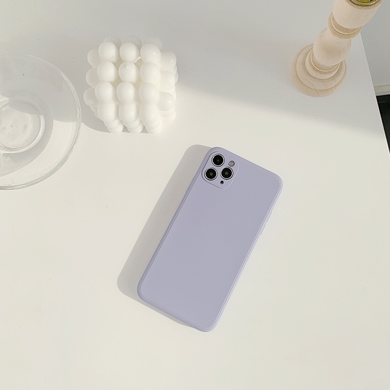 Ốp lưng Iphone trơn mịn silicon dành cho Iphone 7/7plus/8/8plus/x/xr/xs/11/12/13/pro/promax