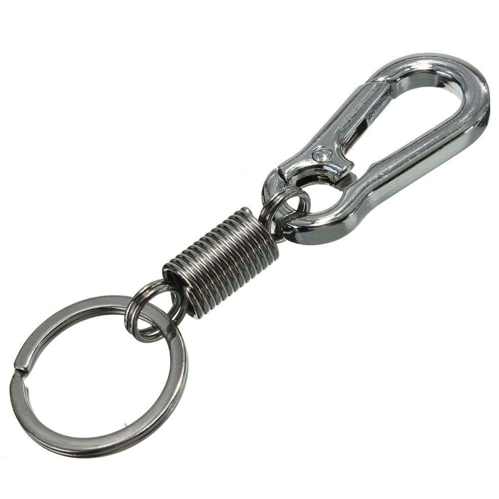 Móc Chìa Khóa Bằng Thép Không Gỉ Chống Thất Lạc Siêu Bền Tiện Dụng Mang Theo Du Lịch Cắm Trại