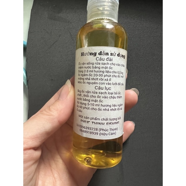 Mồi câu Siêu Dụ Trắm Đen 100ml