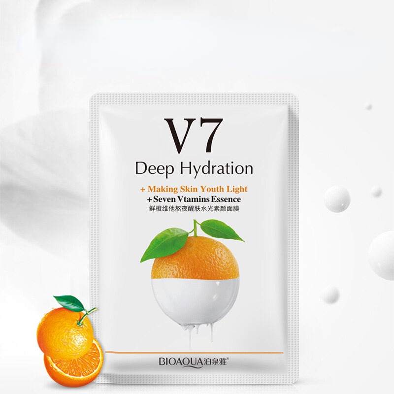 Mặt nạ lụa rong biển công thức làm trắng nuôi dưỡng làn da nhiều mẫu tùy chọn