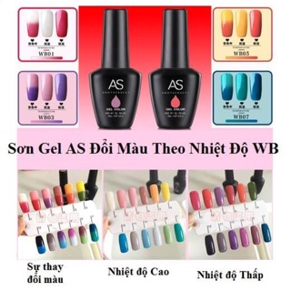 Sơn gel AS đổi màu theo nhiệt độ WB