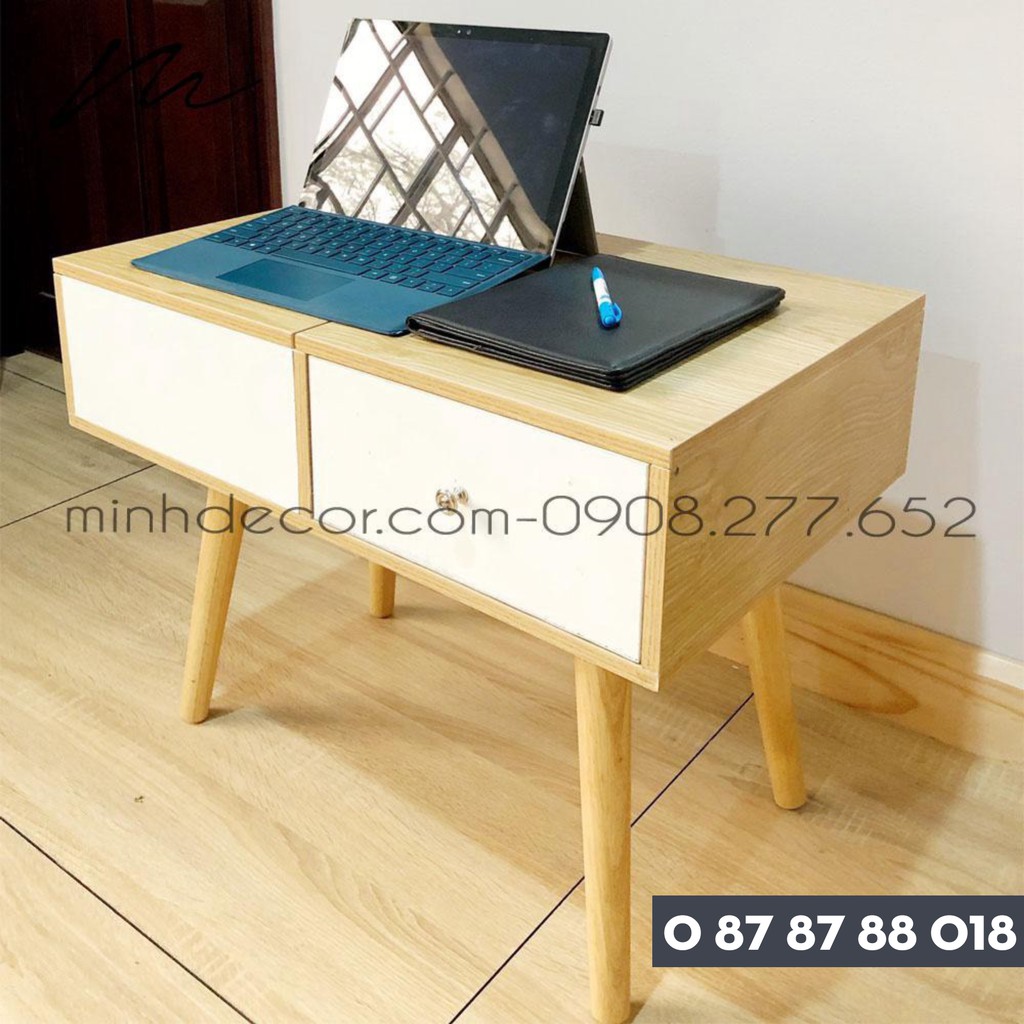 Bàn Trang Điểm Ngồi Bệt Mini Gỗ- Hàng Xuất Khẩu- Bảo hành 1 Năm 1 Đổi 1 - Hiệu MÌNH DECOR