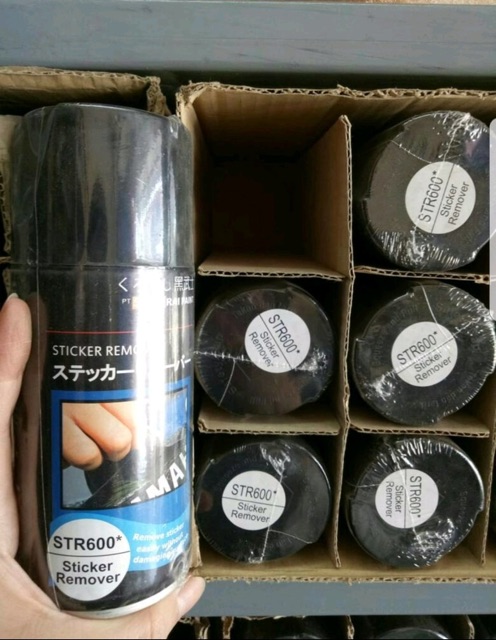 STR600 _ Chai tåy tem xe máy Samurai STR600*  tẩy sạch keo dán xe _ Sticker Remover  shop uy tín, giao nhanh , giá rẻ