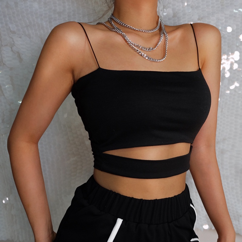 Áo hai dây TODOBLACK phong cách quyến rũ thời trang dành cho nữ