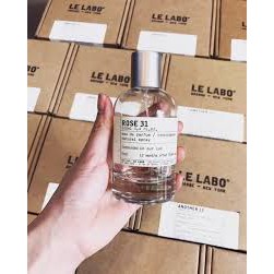 [CHÍNH HÃNG] Nước Hoa Nam Nữ (Unisex) Le Labo Rose 31 Chiết 10ml Cuốn hút, Tinh tế, Sang trọng