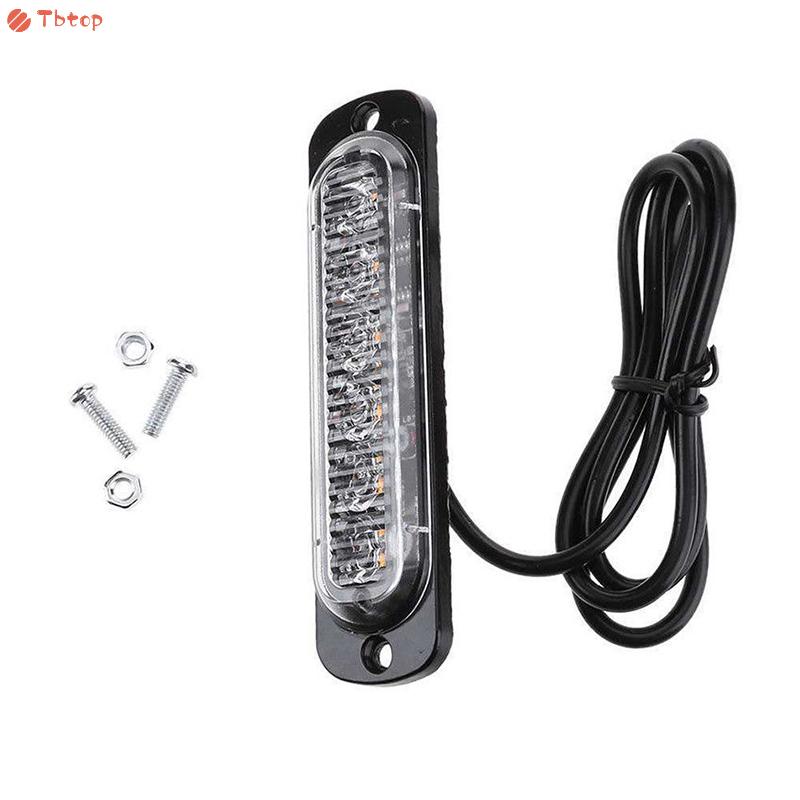 Bộ Ống Kính Đèn Led Dc 12v-24v Màu Vàng Trong Suốt Cho Xe Hơi / Xe Tải