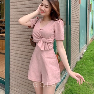 [ẢNH GOLA] SUZY jumpsuit nơ eo tạo điểm nhấn tinh tế