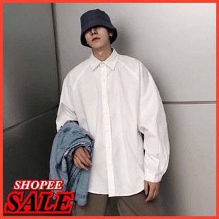 (FREE SHIP 50K) mã SM6 áo sơ mi nam oversize hàn quốc