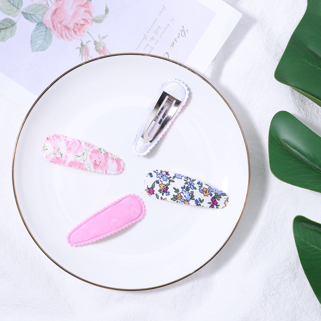 Set 4 kẹp tóc BB KIDSBOWS họa tiết đầy màu sắc thời trang dành cho bé gái