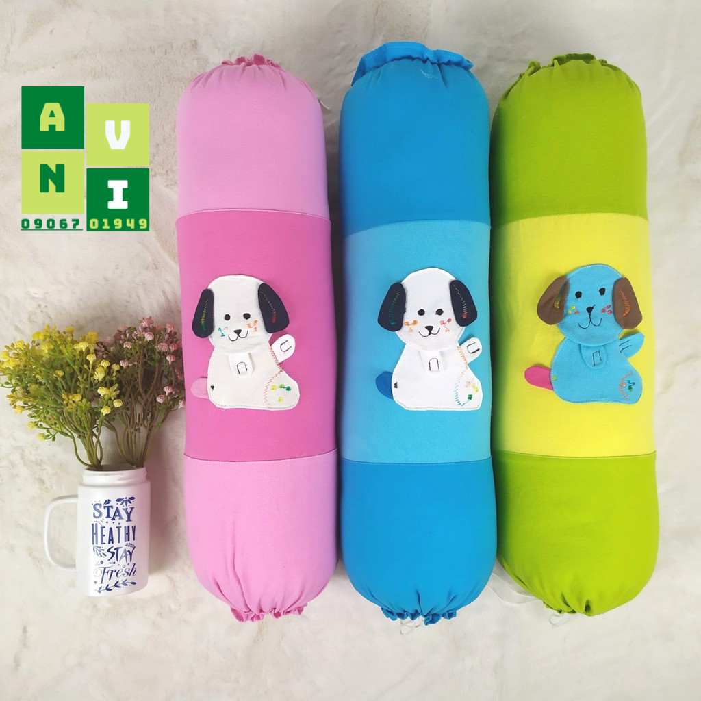 Vỏ gối Ôm trẻ em - Áo gối ôm cho bé KHÔNG kèm Ruột_chất liệu vải cotton thoáng mát dành cho ruột gối dài 60cm, 80cm