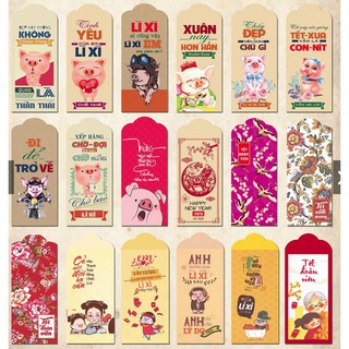 Phong bao lì xì (1 gói 6 chiếc)