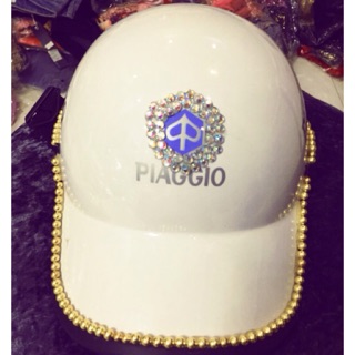 Nón bảo hiểm kết cườm sang chảnh ms4