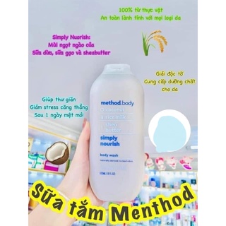 Sữa tắm Method Body Úc
