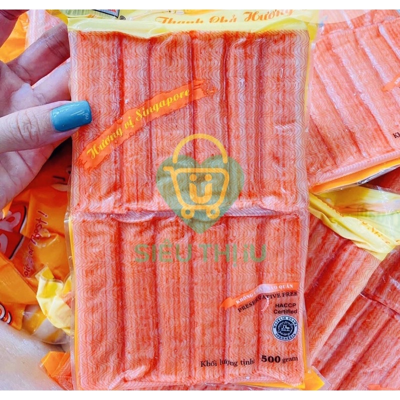 [Q.Phú Nhuận] Thanh chả cua Lichuan gói 500g 24thanh/500g | BigBuy360 - bigbuy360.vn
