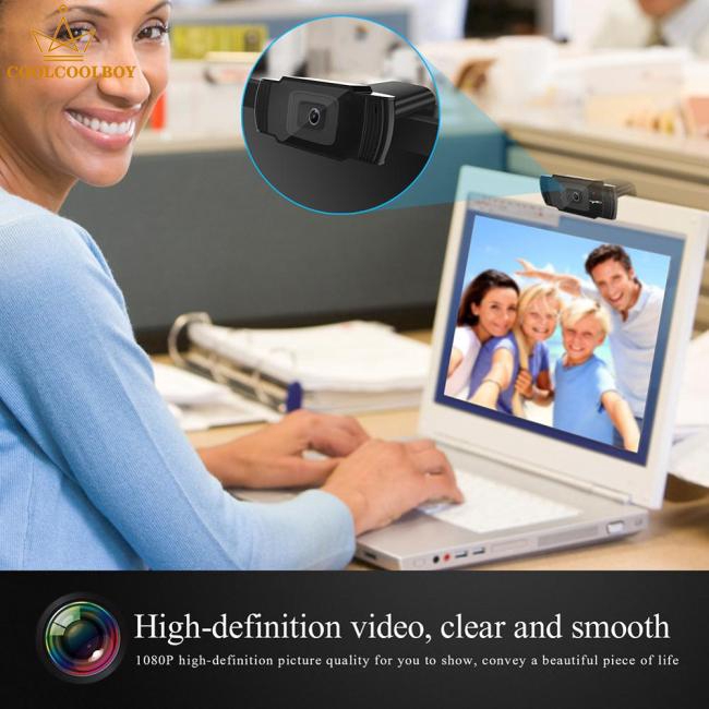 Webcam Hd 1080p 5mp Usb3.0 Tự Động Có Mic Cho Máy Tính / Laptop | BigBuy360 - bigbuy360.vn