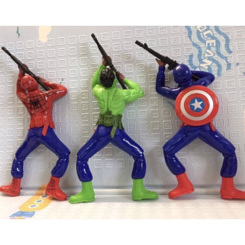 Đồ Chơi Siêu Nhân Biệt Đội Avenger Bò Trườn Bắn Súng, Siêu Anh Hùng Đồ Chơi Dùng Pin Có Đèn Phát Sáng Cho Bé…