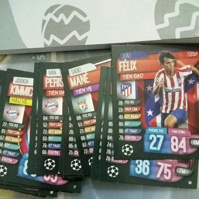 Thẻ cầu thủ bóng đá Match Attax