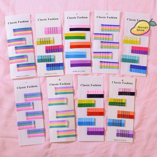 Set 50 kẹp tăm sắc màu