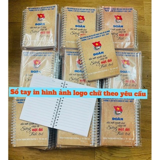 Sổ tay in hình theo yêu cầu/ tập sổ viết tặng kèm bút