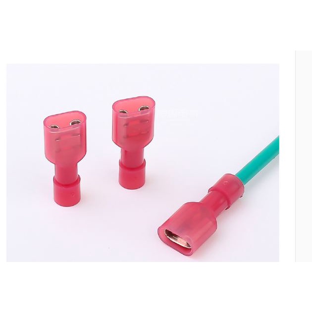 Đầu cos ghim dẹp capa đực cái MDFN+FDFN 25cái💥cosse cút âm dương bấm nối dây điện, cốt cắm tụ, ắc quy bằng đồng