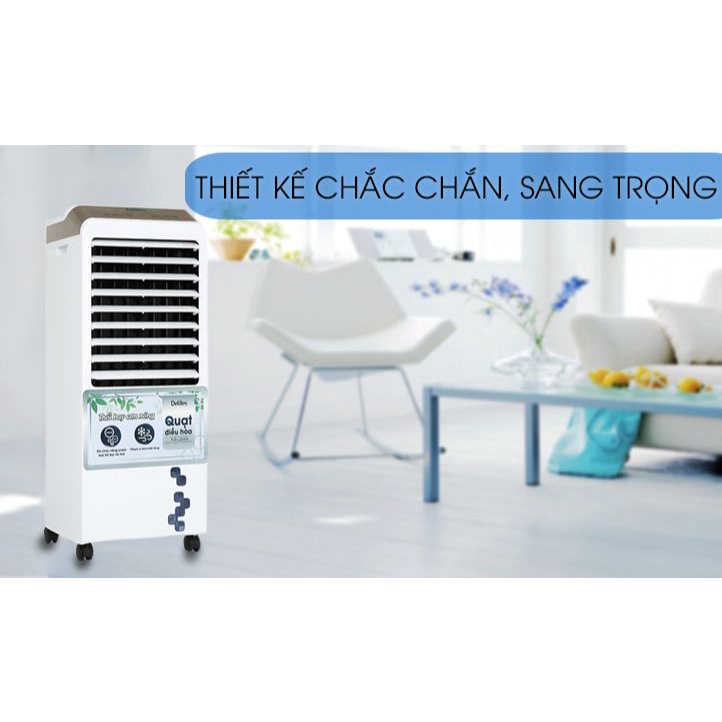 Quạt điều hòa hơi nước làm mát Delites FLS-L20KG Trưng bày Mới 99%- Công suất 160 W, Bình nước 11 lít, Bảo hành 12 th